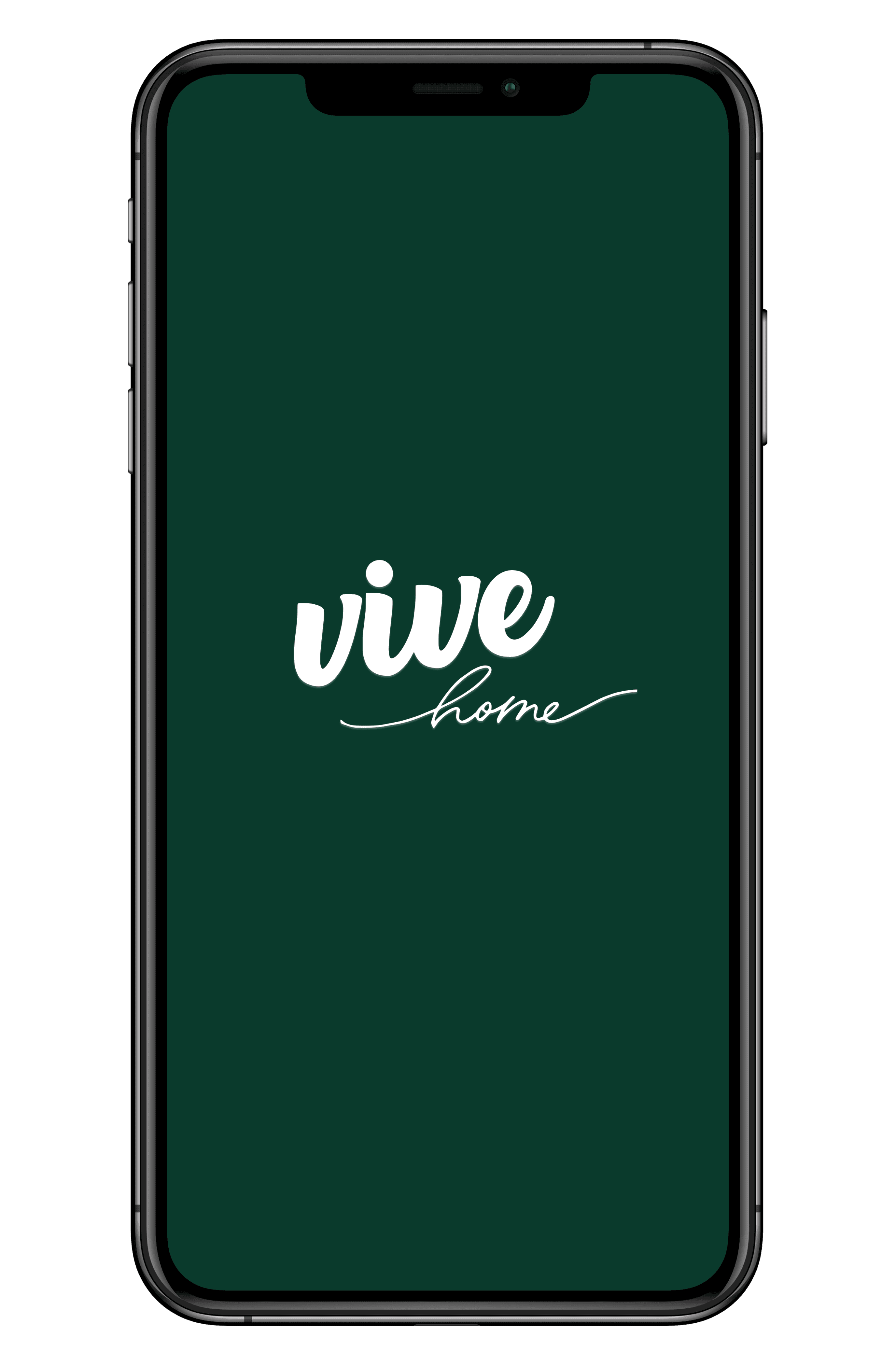ViveHome mobilapp på telefon