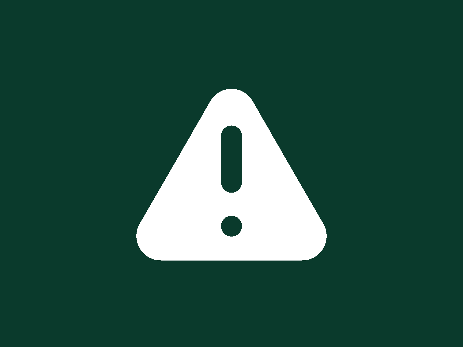 Warning Alert